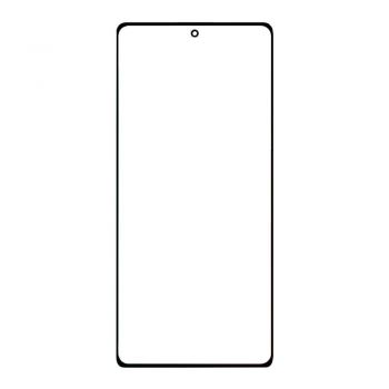 Стекло сенсорного экрана Xiaomi Redmi Note 13 5G 2312DRAABC, 2312DRAABG черное Оригинал