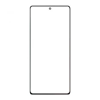 Стекло сенсорного экрана Xiaomi Redmi Note 13 Pro 5G 2312DRA50C, 2312CRAD3C черное Оригинал