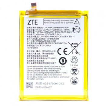 Аккумулятор (батарея) ZTE Blade A7 2020 Li3839T43P8H826348 4000mAh Оригинал