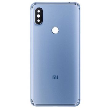 Задняя крышка корпуса Xiaomi Redmi S2 M1803E6G, M1803E6H синяя Оригинал