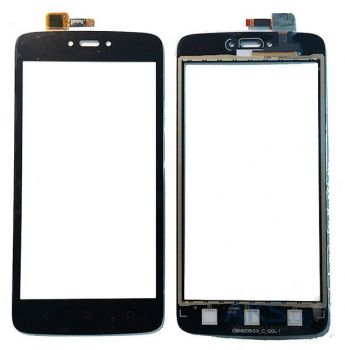 Сенсор (тачскрин) для Motorola XT1750 Moto C черный Оригинал
