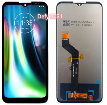 Дисплей Motorola XT2083-9 Defy 2021 с сенсором (тачскрином) черный