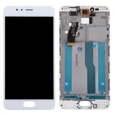 Дисплей (LCD) Meizu M5s (M612), M5s mini с сенсором белый + рамка