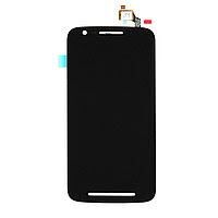Дисплей (LCD) Motorola XT1700 Moto E3 с сенсором черный