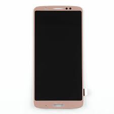 Дисплей (LCD) Motorola XT1926 Moto G6 Plus с сенсором золотистый