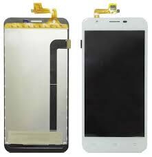 Дисплей (LCD) Oukitel U7 Plus, U7 Max с сенсором белый Оригинал