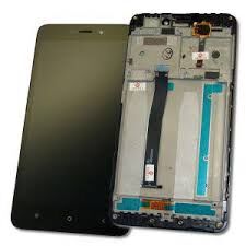 Дисплей (LCD) Xiaomi Redmi 4A с сенсором чёрный + рамка