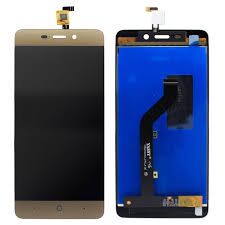 Дисплей (LCD) ZTE A452 Blade X3 с сенсором золотой