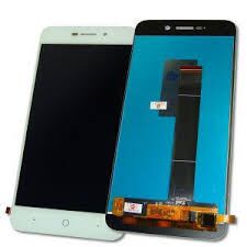 Дисплей (LCD) ZTE A601 с сенсором белый Оригинал