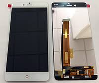Дисплей (LCD) ZTE Nubia Z17 Mini с сенсором белый Оригинал