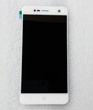 Дисплей (LCD) ZTE V8 с сенсором белый Оригинал