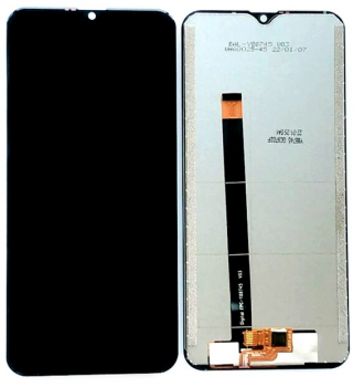 Дисплей Doogee X93 с сенсором (тачскрином) черный Оригинал