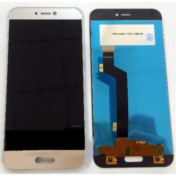 Дисплей Xiaomi Mi5c с сенсором (тачскрином) золотой Оригинал