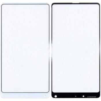Стекло сенсорного экрана Xiaomi Mi Mix 2 MDE5 белое Оригинал