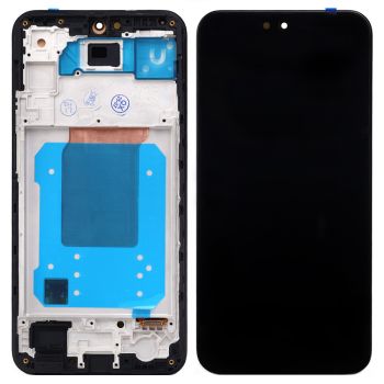 Дисплей Samsung M356 (SM-M356B, SM-M356B/DS) Galaxy M35 с сенсором (тачскрином) черный с рамкой OLED