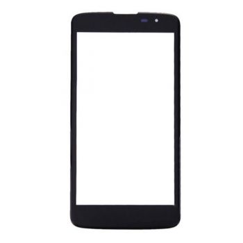 Стекло сенсорного экрана LG X210 K7 (2016), X210 DS черное Оригинал