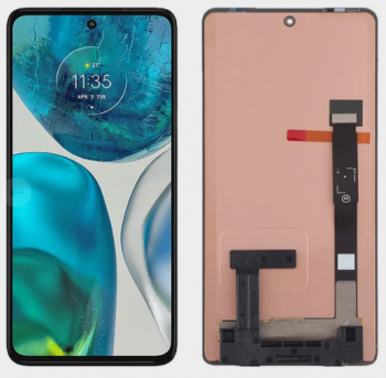 Дисплей Motorola XT2221, XT2221-1 Moto G52. Motorola XT2225, XT2225-1 Moto G82 с сенсором (тачскрином) черный Оригинал