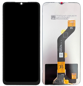 Дисплей Infinix Hot 20i X665E, X665C с сенсором (тачскрином) черный Оригинал