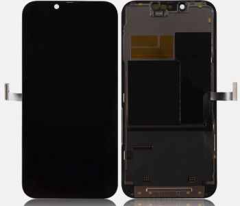 Дисплей Apple iPhone 13 Pro A2638, A2483, A2636, A2639, A2640 с сенсором (тачскрином) черный TFT
