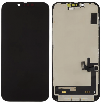 Дисплей Apple iPhone 14 A2882, A2649, A2881 с сенсором (тачскрином) черный TFT
