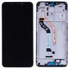 Дисплей (LCD) Xiaomi Pocophone F1 с сенсором чёрный + рамка