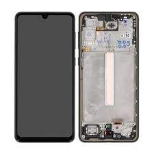 Дисплей Samsung A336 (SM-A336B, SM-A336B/DS) Galaxy A33 5G с сенсором (тачскрином) черный с рамкой Оригинал