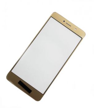 Стекло сенсорного экрана Huawei Y7 2017, Y7 Prime 2017 TRT-LX1, TRT-L21, TRT-TL00, TRT-LX3 золотое Оригинал