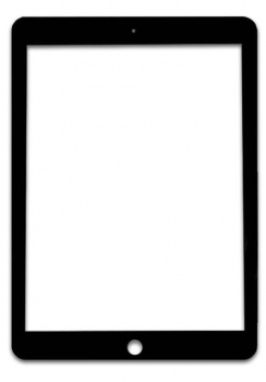 Стекло сенсорного экрана Apple iPad mini 5 2019 A2126, A2124, A2133, A2125 черное Оригинал