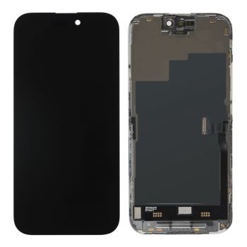Дисплей Apple iPhone 15 Pro A2848, A3101, A3102, A3104 с сенсором (тачскрином) черный OLED