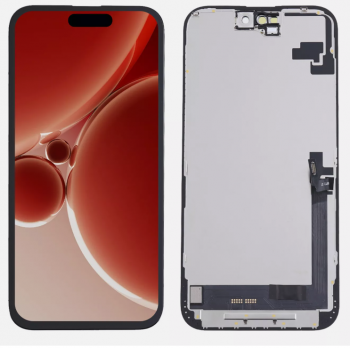 Дисплей Apple iPhone 16 Plus A3290, A3082, A3289, A3291 с сенсором (тачскрином) черный TFT