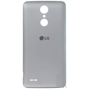 Задняя крышка корпуса LG M200, M200N, M210, MS210, US215 K8 2017 серебристая Оригинал