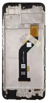 Дисплей Infinix Hot 30 Play NFC X6835, X6835B с сенсором (тачскрином) черный с рамкой Оригинал