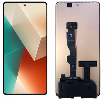 Дисплей Xiaomi Redmi Note 13 5G 2312DRAABC, 2312DRAABG с сенсором (тачскрином) черный Оригинал