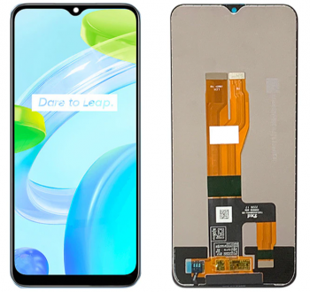 Дисплей Realme Narzo 50i Prime RMX3506 с сенсором (тачскрином) черный Оригинал
