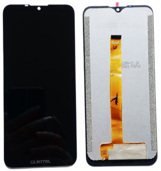 Дисплей Oukitel K12 с сенсором (тачскрином) черный Оригинал