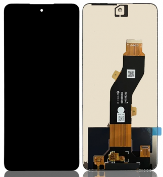 Дисплей Infinix Smart 8 X6525 с сенсором (тачскрином) черный Оригинал
