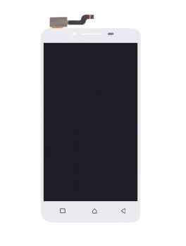 Дисплей (LCD) Lenovo A6600 с сенсором белый