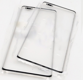 Стекло сенсорного экрана Huawei Mate 40 Pro NOH-NX9, NOH-AN00, NOH-AL00 черное Оригинал