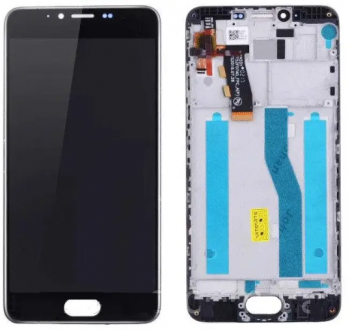 Дисплей (LCD) Meizu M5 (M611), M5 mini с сенсором чёрный + рамка