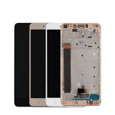 Дисплей (LCD) Xiaomi Redmi 4X с сенсором белый + рамка
