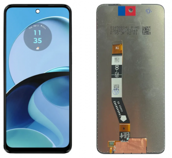 Дисплей Motorola XT2343, XT2343-1, XT2343-2 Moto G54 с сенсором (тачскрином) черный Оригинал