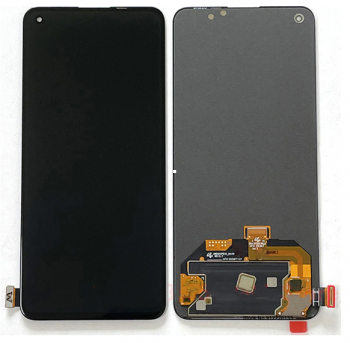 Дисплей OnePlus Nord 2T 5G CPH2399, CPH2401 с сенсором (тачскрином) черный OLED