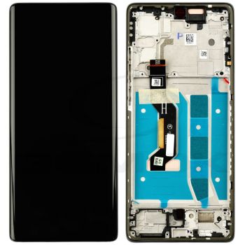 Дисплей Motorola XT2427, XT2427-2, XT2427-3 Moto G85 с сенсором (тачскрином) черный с рамкой Оригинал