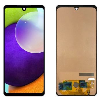 Дисплей Samsung A528 (SM-A528B, SM-A528B/DS) Galaxy A52s 5G с сенсором (тачскрином) черный Оригинал