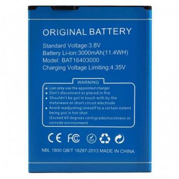Аккумулятор (батарея) Doogee X6S 2500mAh
