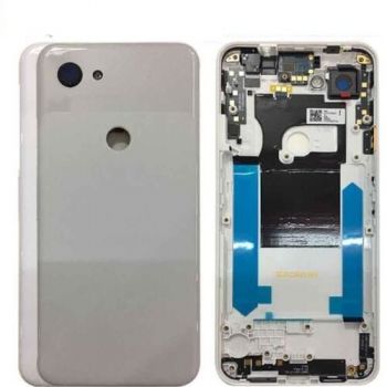 Задняя крышка корпуса Google Pixel 3a XL G020B, G020A, G020C белая Оригинал