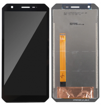 Дисплей Blackview Oscal S60, Oscal S60 Pro с сенсором (тачскрином) черный Оригинал