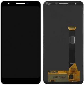 Дисплей Google Pixel 3a G020E, G020F, G020G, G020H с сенсором (тачскрином) черный OLED