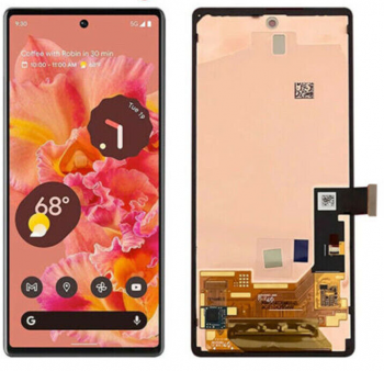 Дисплей Google Pixel 6 GB7N6, G9S9B16 с сенсором (тачскрином) черный с рамкой Оригинал