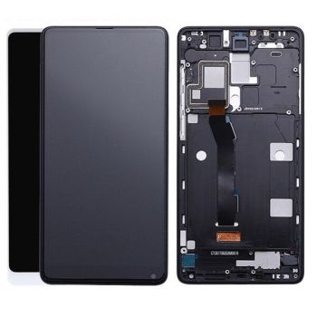 Дисплей Xiaomi Mi Mix 2 MDE5 с сенсором (тачскрином) черный с рамкой